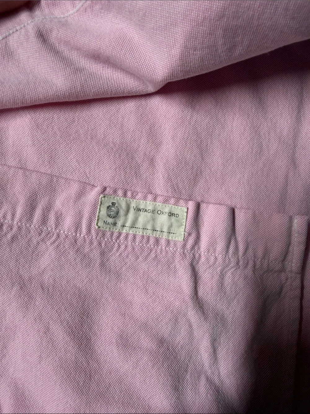 J. Crew Men's Light Pink Button-Down Oxford Shirt